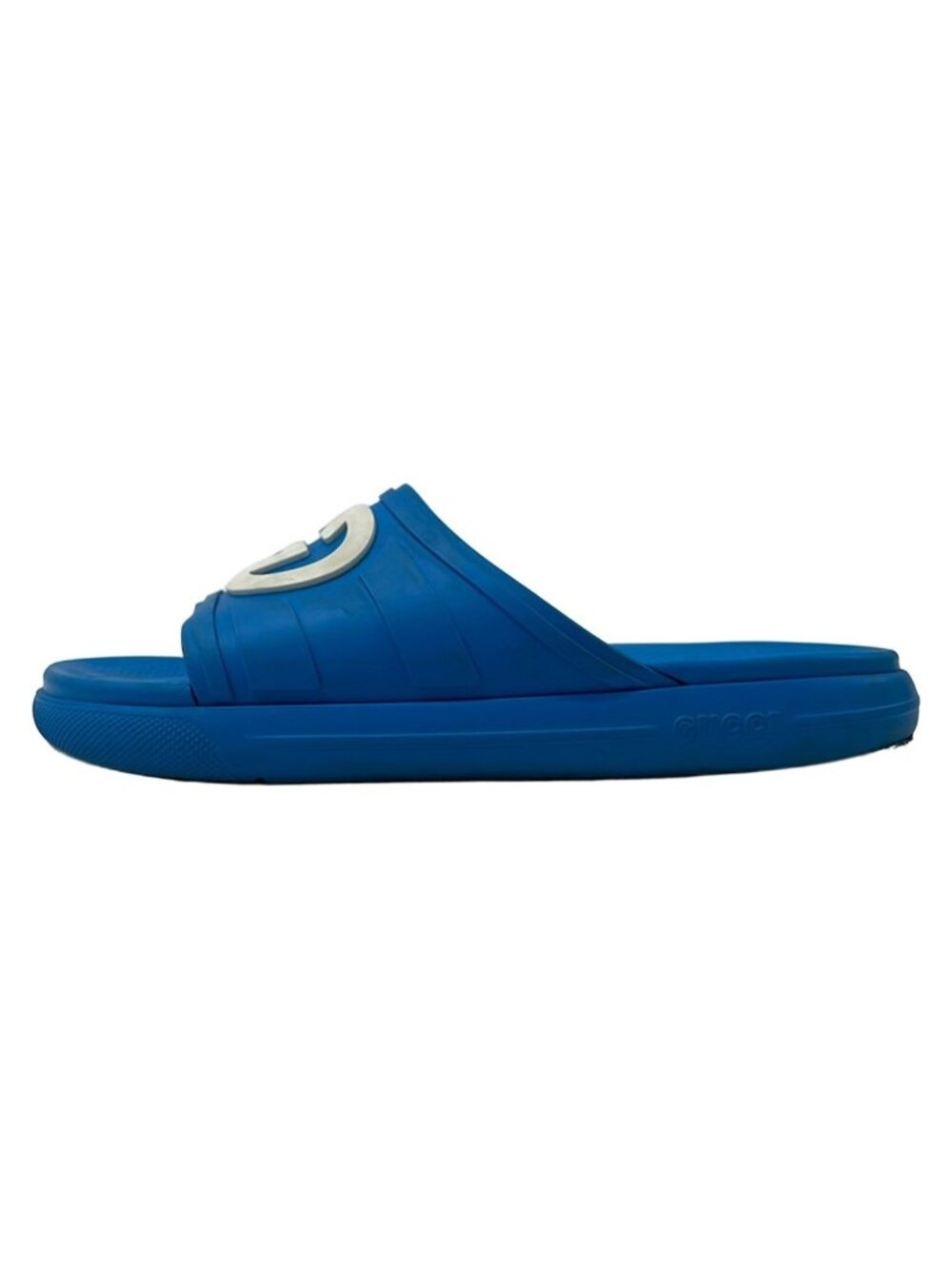 Gucci Sandals Interlocking G Blue White 11